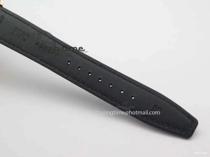 MIROTIME 0408 Portuguese Chrono RG IW371415 ZF 1:1 Best Edition Black Dial On Black Leather Strap A79350 (Slim Movement) FashionForward 7264